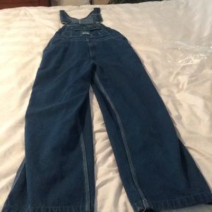 Overall jeans 34 waist and 32 long